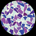 Apollo Crushed Dichroic Gobo