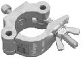 ProBurger 2" aluminum half-coupler w/ 3/8" bolt